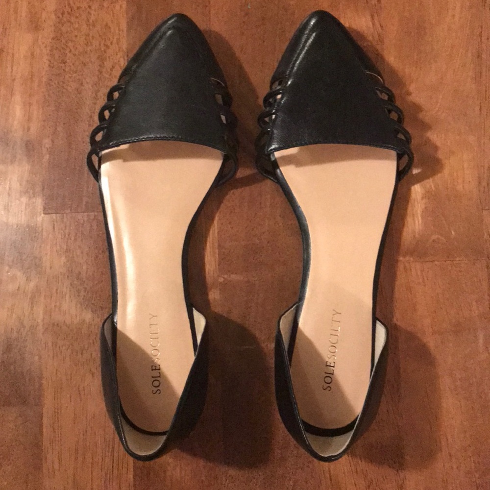 Black flats